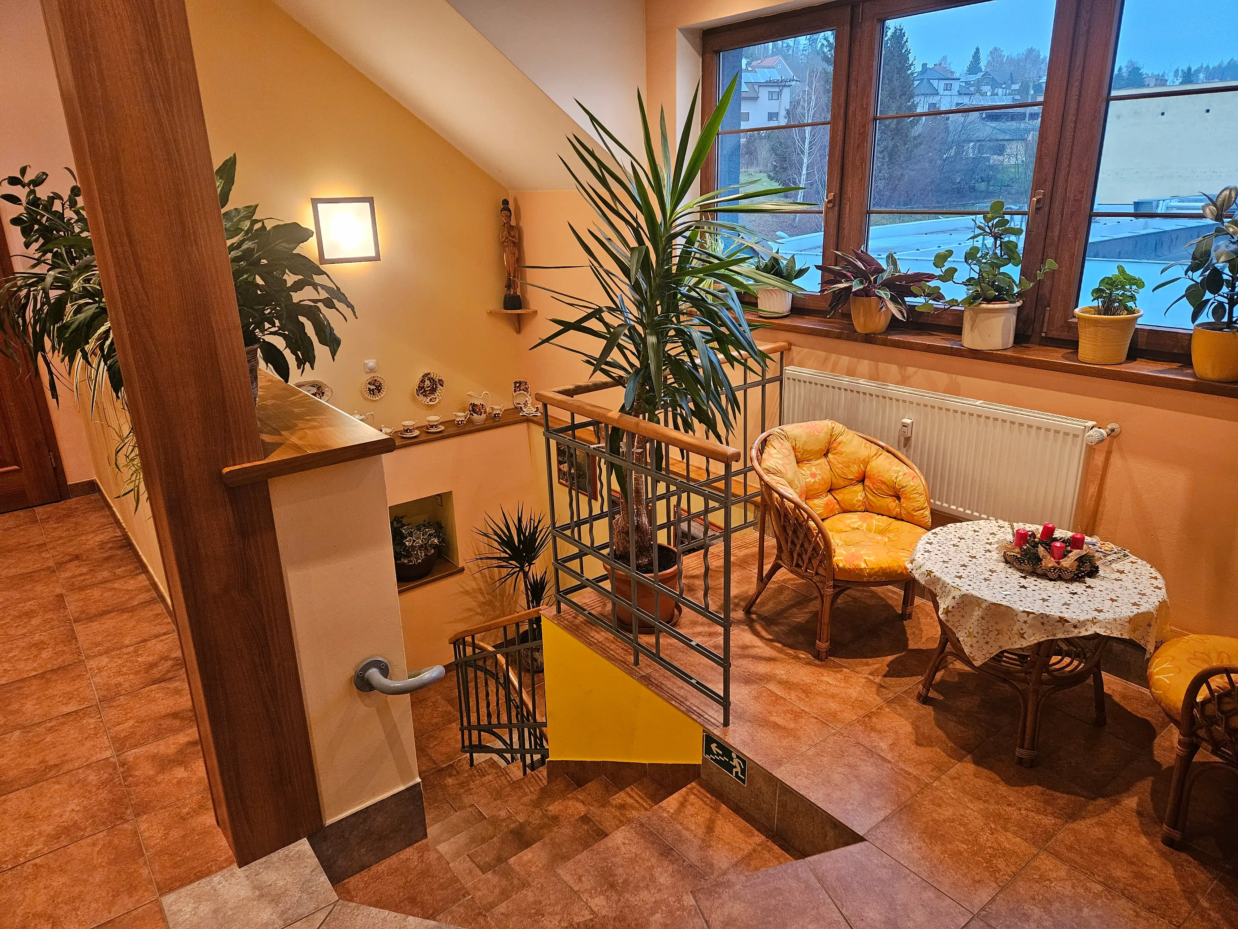 Kuchyňka s vybavením a nádobím - Pension MBR rodinný penzion Náchod